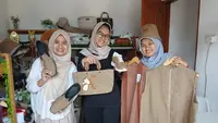 Cocok Jadi Ide Bisnis Kekinian, Perempuan di Sukoharjo Sukses Sulap Kain Goni Jadi Fashion Cantik