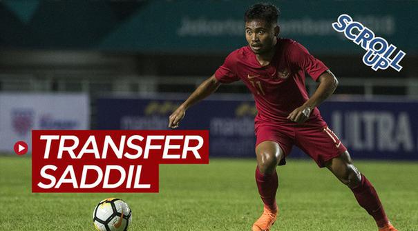 Berita video Scroll Up membahas transfer pemain Liga 1, Saddil Ramdani yang batal ke Eropa dan berlabuh di Bhayangkara FC.