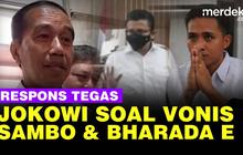 VIDEO: Tegas, Respons Jokowi Soal Vonis Ferdy Sambo dan Bharada E