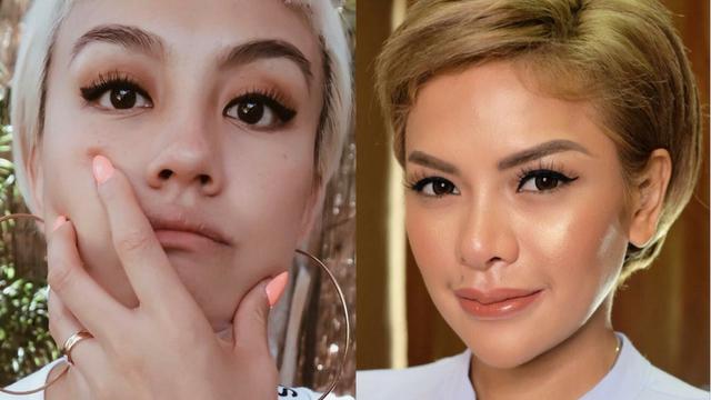 [Bintang] Sama-sama Berambut Bondol, Dandanan Agnez Mo dan Nikita Mirzani Edgy Maksimal. Mana yang Paling Kece?