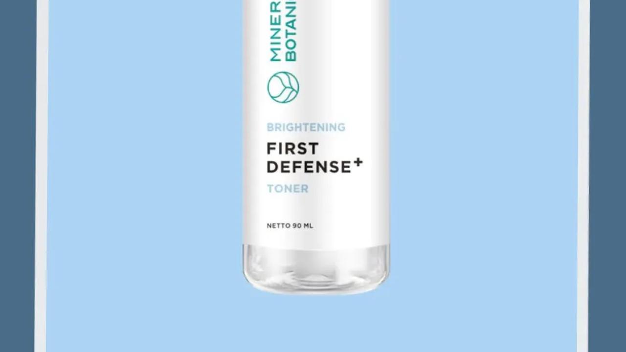 1. Mineral Botanica First Defense Toner (90 ml) - Rp28.900