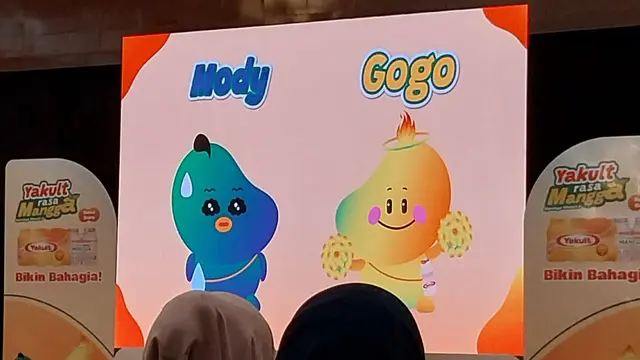 Ilustrasi maskot  Yakult/PT Yakult Indonesia Persada