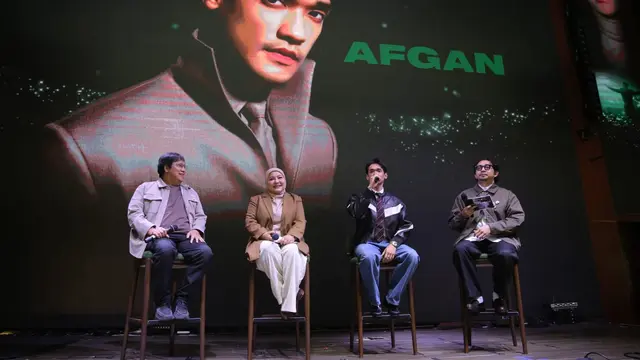 Konferensi pers konser Afgan. (M Altaf Jauhar/ Liputan6.com)