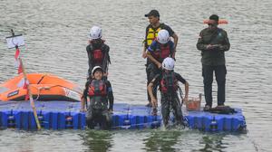 Lomba Lari Renang dan Dayung Meriahkan HUT Kemerdekaan di Situ Gintung