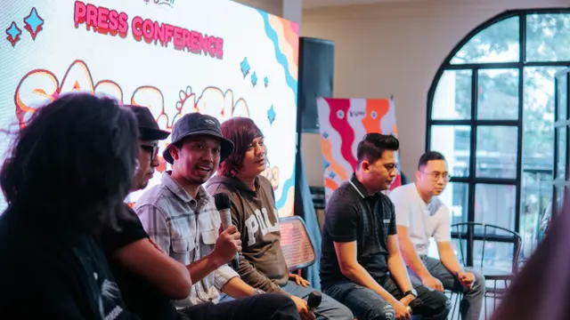 Suasana konferensi pers festival musik Sabiphoria 2023 di Jakarta, Selasa (21/2/2023). (Foto: Dok. Tim Sabiphoria)