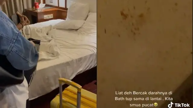Viral Alami Kejadian Horor Menginap di Hotel, Temukan Banyak Bercak Darah