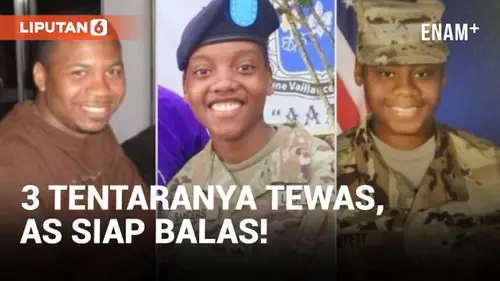 VIDEO: 3 Tentara AS Tewas Akibat Serangan Drone, Iran Terlibat?
