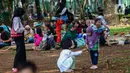 Diprediksi, pengunjung Monas akan mencapai 20 ribu hingga 40 ribu hingga akhir musim libur Lebaran 2024. (Liputan6.com/Angga Yuniar)