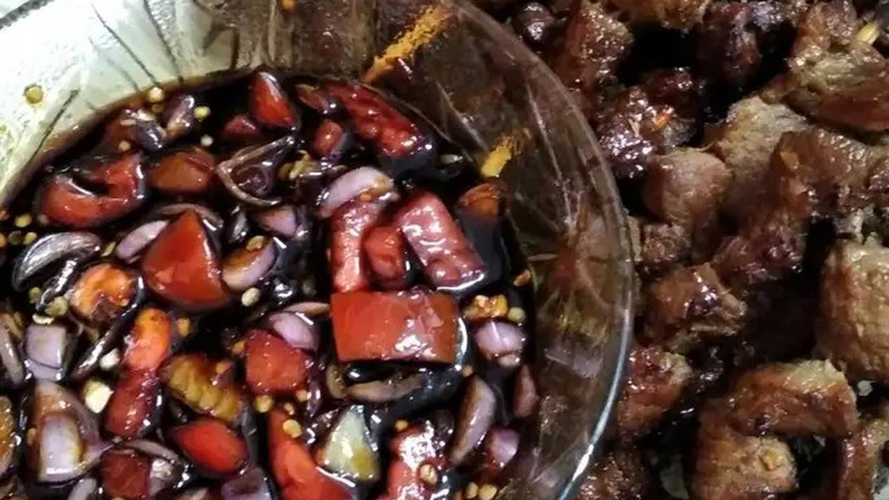 Ilustrasi Sate Kambing Kecap