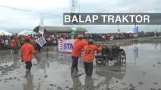 Kemampuan fisik dan skil sangat diperlukan harus berlari mengikuti laju mesin bajak