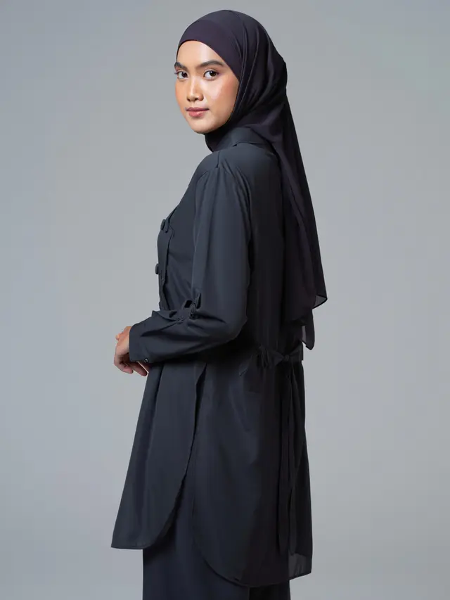 Model Gamis Agar Perut Tidak Buncit