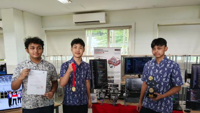 Drone Rajawali: Inovasi Respons Bencana Siswa Indonesia Juara Dunia Robotika