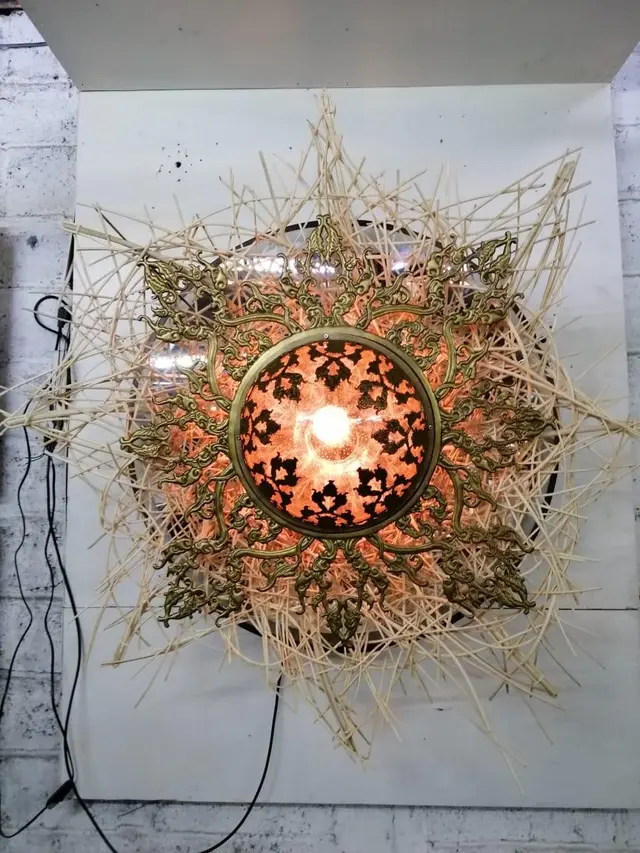 Kolaborasi Apik Rinaldy Yunardi-Era Soekamto Ciptakan Instalasi Seni Lampu Dewa Nawa Sanga