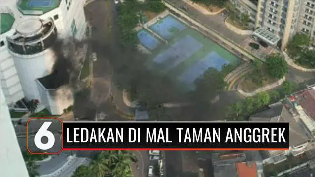 Ledakan hingga kepulan asam hitam terjadi di Mal Taman Anggrek, Jakarta Barat. Polisi memastikan ledakan bukan berasal dari bahan peledak atau bom.