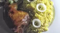 Nasi Kebuli Ayam Majicom untuk menu buka puasa ala Timu Tengah. (Dok: Cookpad @henie80)