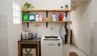 7 Model Rak Dinding untuk Area Laundry Sempit, Hemat Tempat dan Fungsional