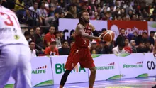Garuda Bandung memperpanjang nafas pada babak playoff IBL 2017-2018 setelah menaklukkan Hangtuah Sumatra Selatan dengan skor 73-69 di GOR C-Tra Arena, Sabtu (3/3/2018). (IBL)