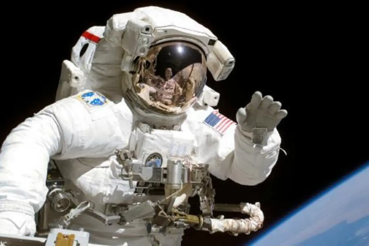 Ilustrasi astronaut.