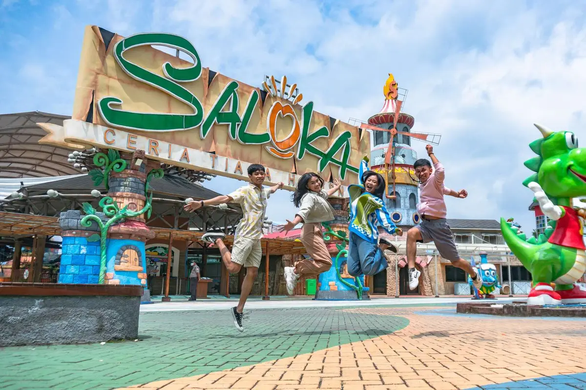 Potret Saloka Theme Park (Sumber: Saloka Theme Park)