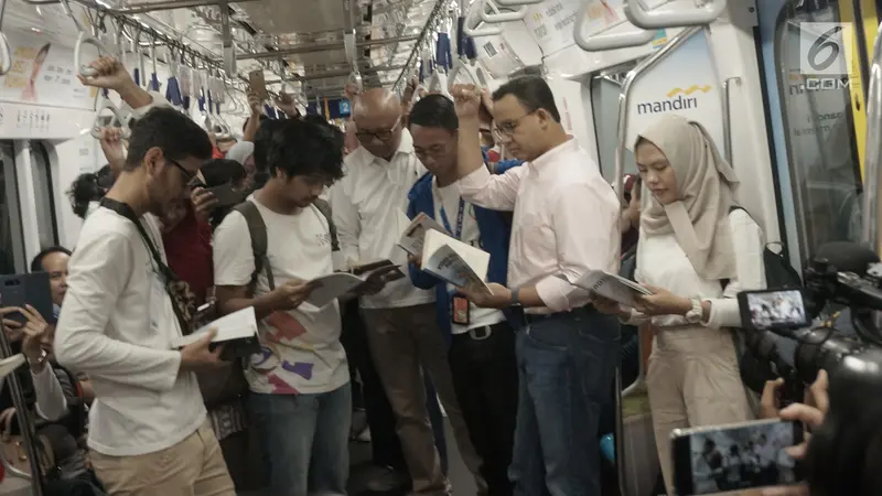 Stasiun MRT Sediakan Ruang Baca Buku