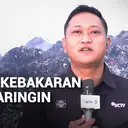 Pemadaman Kebakaran di TPA Jatiwaringin