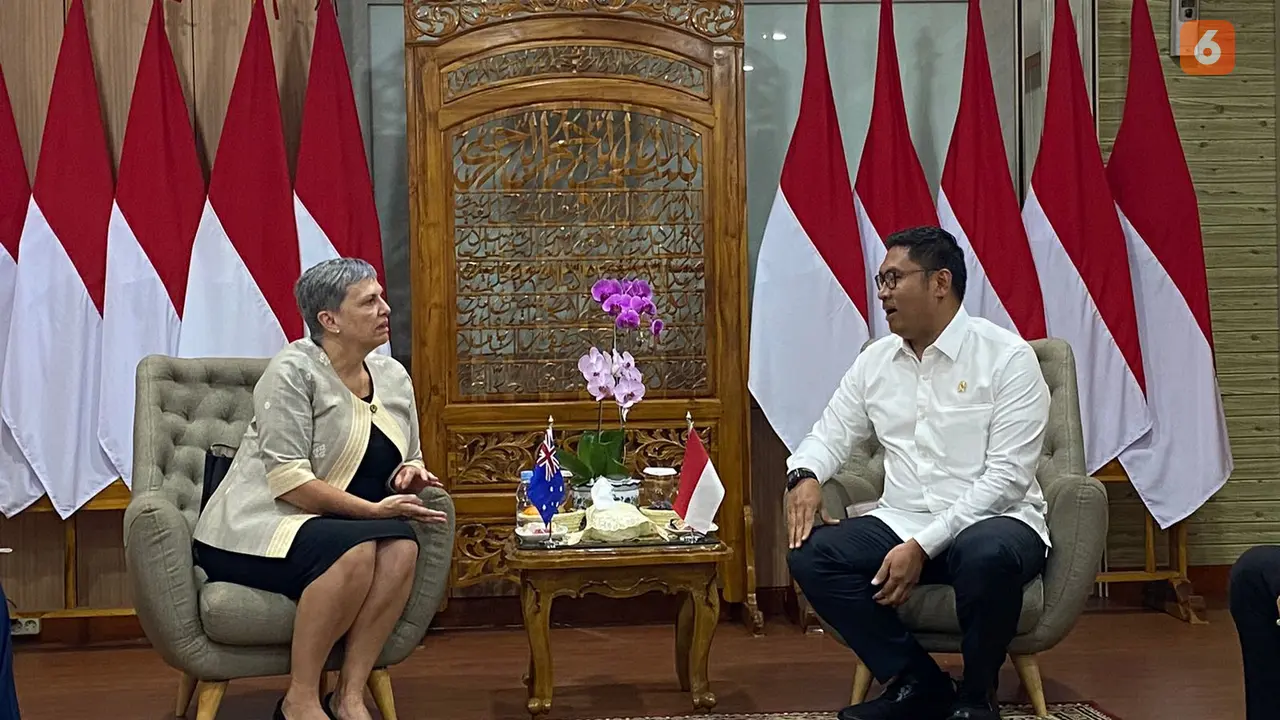 Duta Besar Australia untuk Indonesia Penny Williams mengatakan, lewat kolaborasi dan menjalin hubungan dalam penelitian, mampu menciptakan ketahanan pangan bagi Indonesia (Dok. Liputan6.com/Teddy Tri Setio Berty).