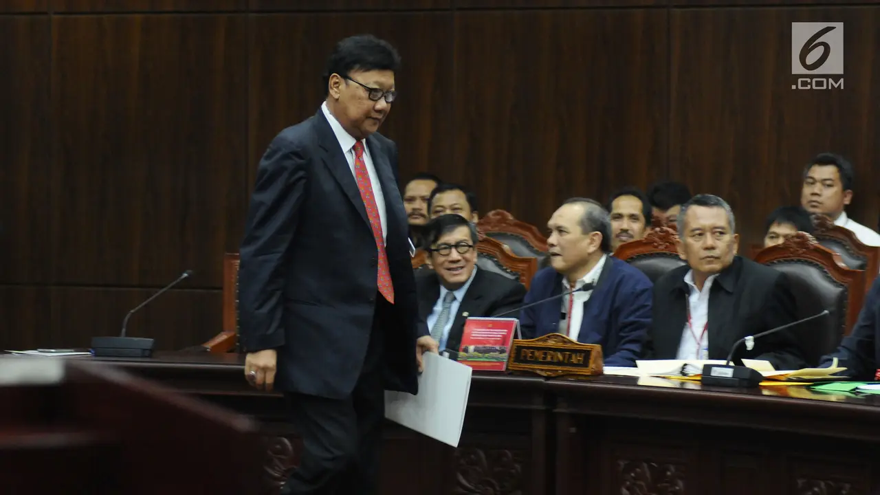 Dua Menteri Hadiri Sidang Gugatan Perppu Ormas