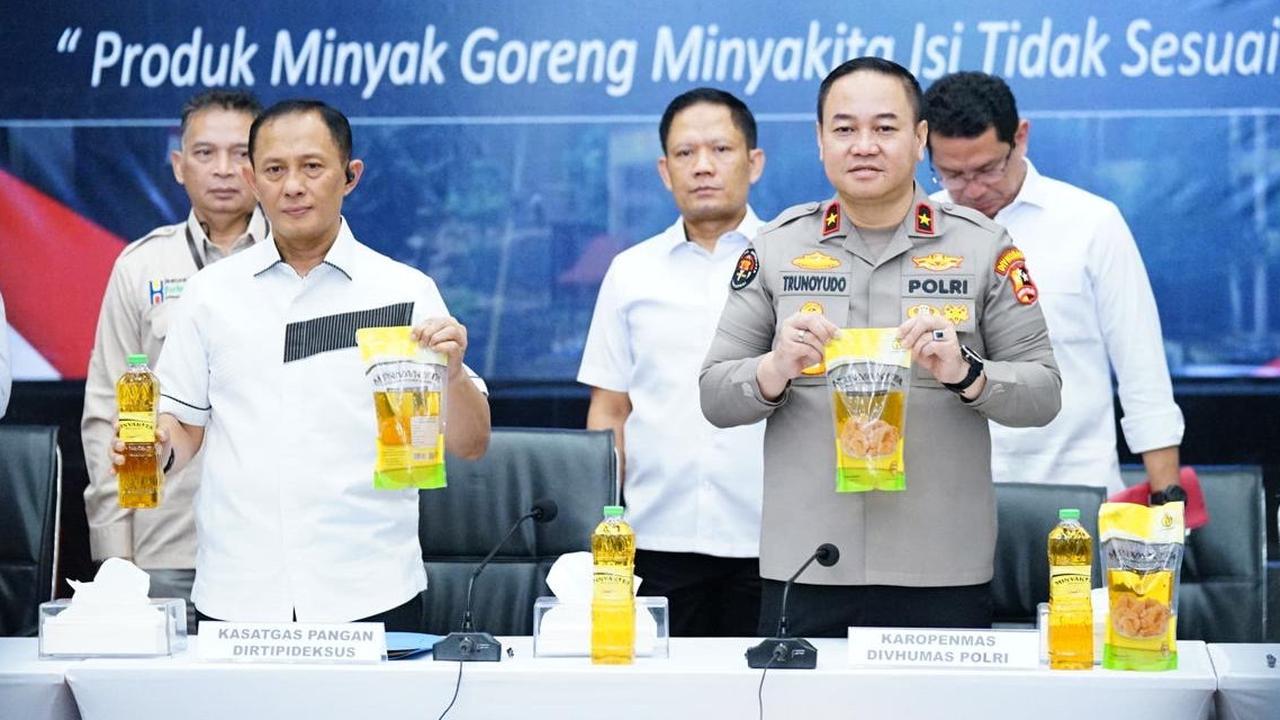 Polisi Tetapkan Satu Tersangka di Kasus MinyaKita Tak Sesuai Takaran, Begini Perannya