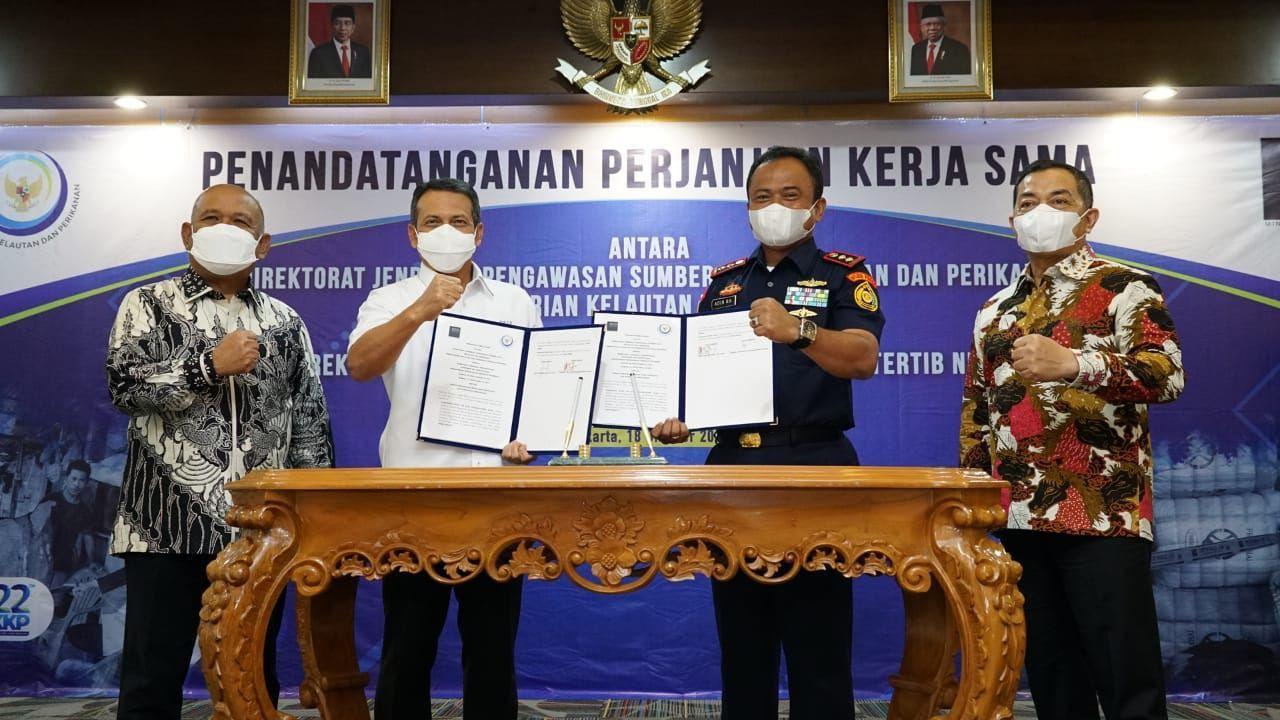 KKP menjalin kerja sama dengan Kementerian Perdagangan dalam memperketat pengawasan impor produk hasil perikanan dan komoditas pergaraman. (Dok KKP)