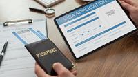 Ilustrasi paspor, passport, visa. (Photo Copyright by Freepik)