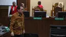 Majelis Hakim memvonis Sekretaris MA nonaktif itu dengan hukuman enam tahun penjara. (merdeka.com/Arie Basuki)