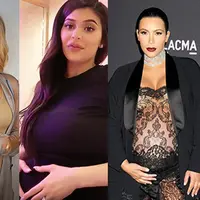 Keluarga Kardashian-Jenner memang selalu menggemparkan. Apalagi ketika membicarakan kehamilan. Kini keluarga mereka semakin besar dengan hadirnya Chicago West dan Stormi Webster. (HollywoodLife)