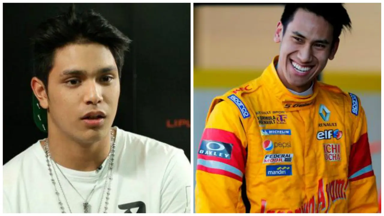 Philo Paz Armand dan Sean Gelael (kanan)
