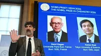 Henri Kagan dan Kenso Soai Raih Nobel Kimia 2026