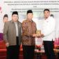 Wakil Ketua MPR RI Hidayat Nur Wahid (HNW) saat menjadi narasumber Sosialisasi Empat Pilar MPR RI kerja sama MPR dengan Kesatuan Aksi Mahasiswa Muslim Indonesia (KAMMI) Pekanbaru, Provinsi Riau.