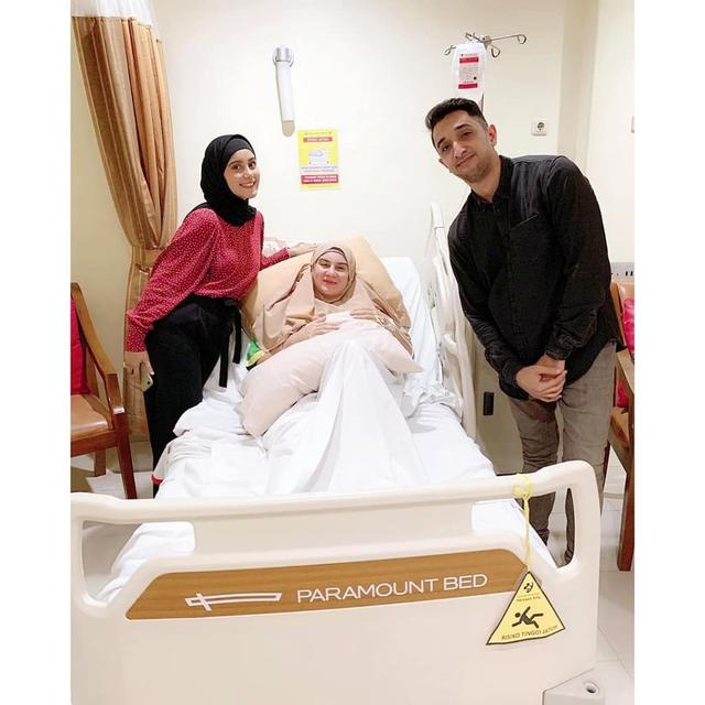 Potret Terbaru Kondisi Irish Bella (sumber: instagram/@vanhusein)