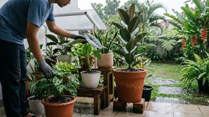10 Cara Mencegah Akar Tanaman Hias Busuk Saat Musim Hujan