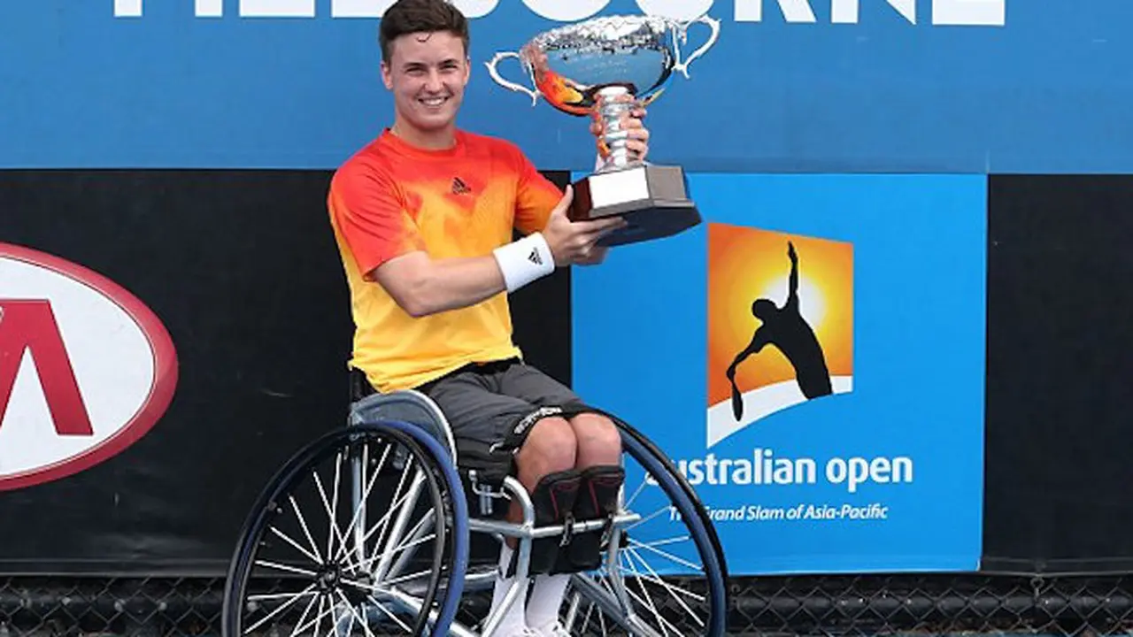 Gordon Reid menjadi juara tenis kursi roda Australia Open 2016