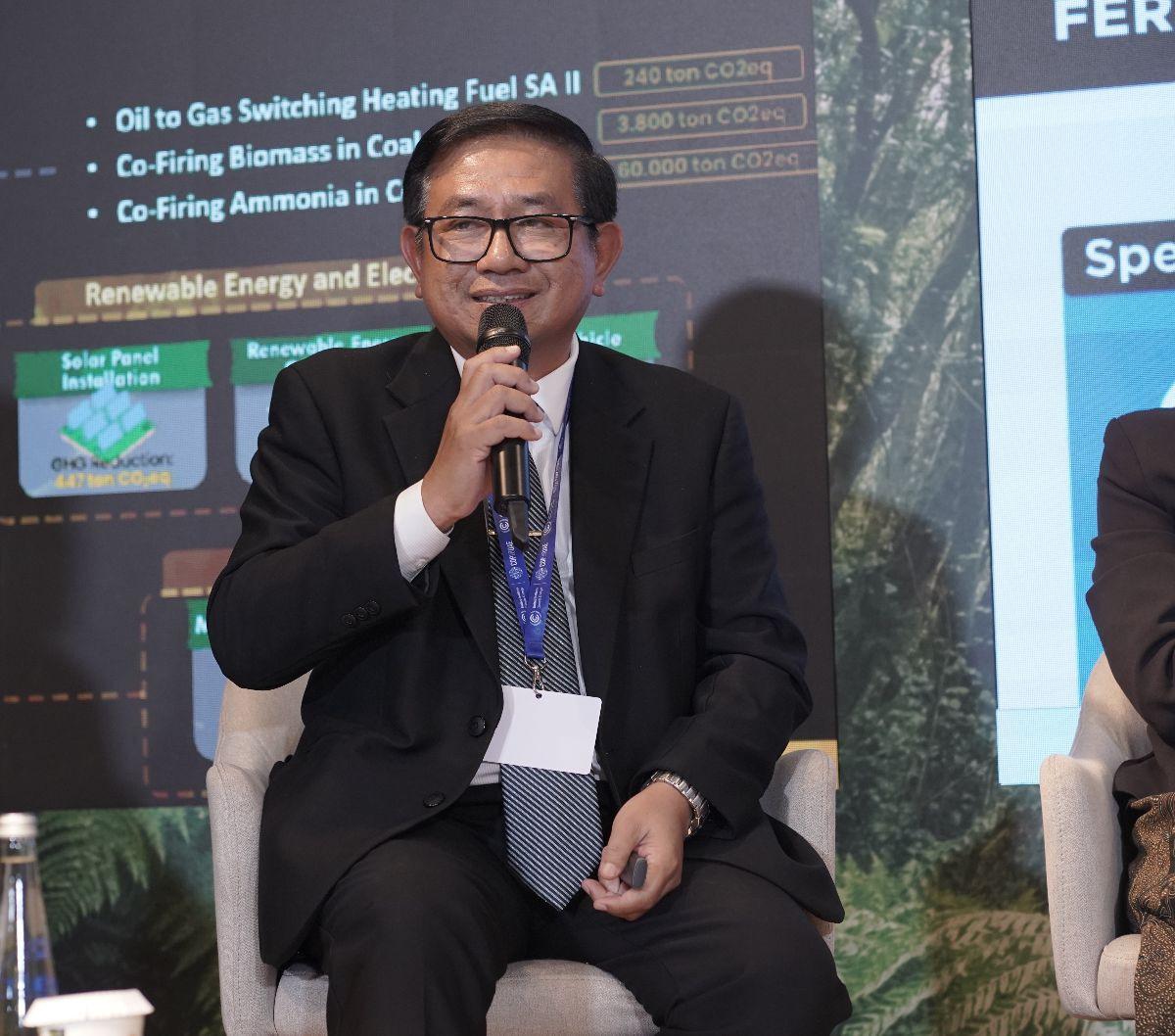 Hal ini disampaikan Direktur Utama Petrokimia Gresik, Dwi Satriyo Annurogo saat menjadi pembicara dalam acara "Pavilion Indonesia Talks Session" COP28 di Dubai, Uni Emirat Arab (UEA).