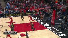 Chicago Bulls meraih kemenangan atas Atlanta Hawks dengan skor 91-86.