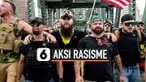 Henry 'Enrique' Tarrio, pimpinan kelompok pro-Donald Trump yang menamakan diri 'Proud Boys' ditangkap pihak kepolisian atas tuduhan pembakaran spanduk Black Lives Matter di sebuah gereja di Washington, DC.