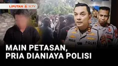 Gara-gara menyalakan petasan di malam tahun baru, seorang pria di Kabupaten Maros, Sulawesi Selatan,  dianiaya polisi. Korban mengalami luka lebam di bagian wajah.