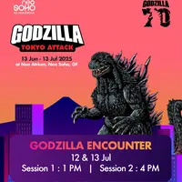 Godzilla Tokyo Attack di Jakarta./copyright istimewa