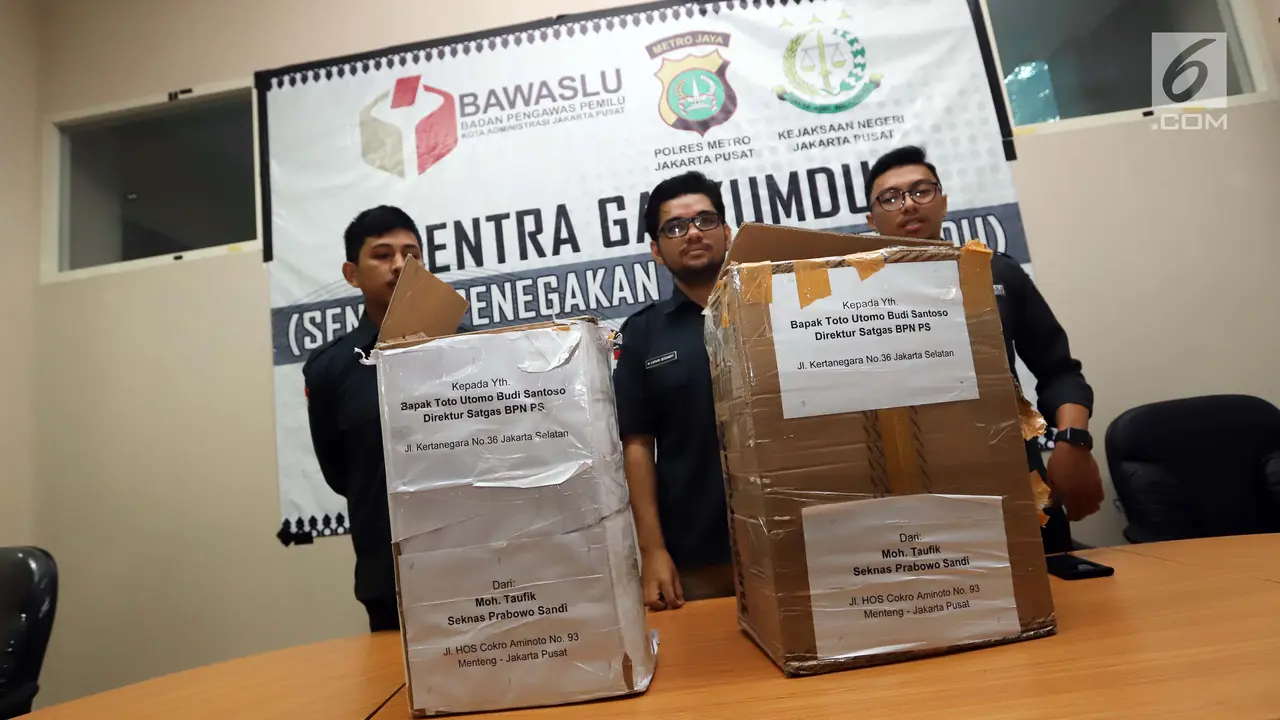 Bawaslu Jakarta Pusat Amankan Temuan Form C1 Pemilu