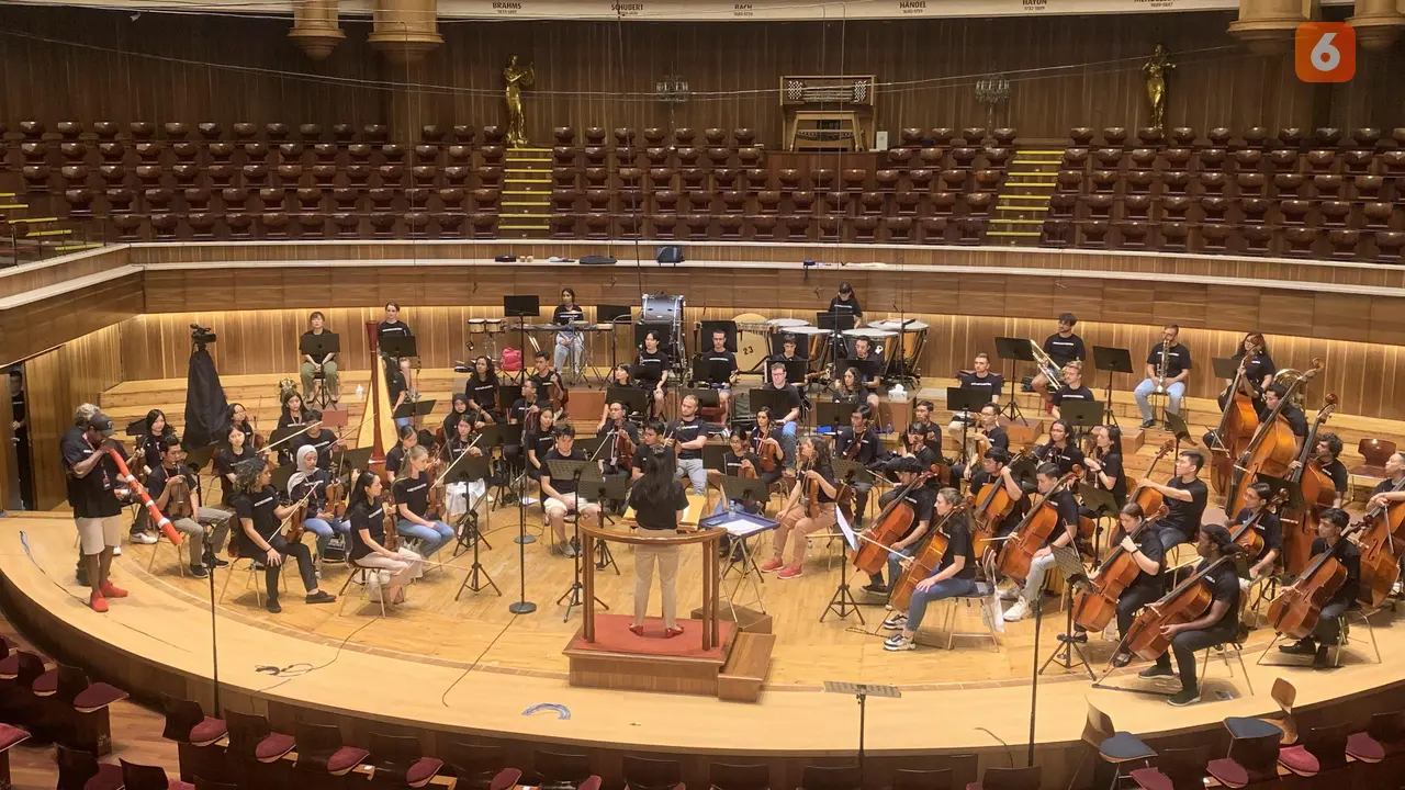 Rehearsal G20 Orchestra. (Lip6/Renta Nirmala)