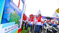 Direktur Utama Pertamina Patra Niaga, Alfian Nasution, turun langsung ke lapangan sejak Selasa (20/12/2022), untuk memastikan kesiapan pasokan energi dalam kondisi aman. (Dok Pertamina)