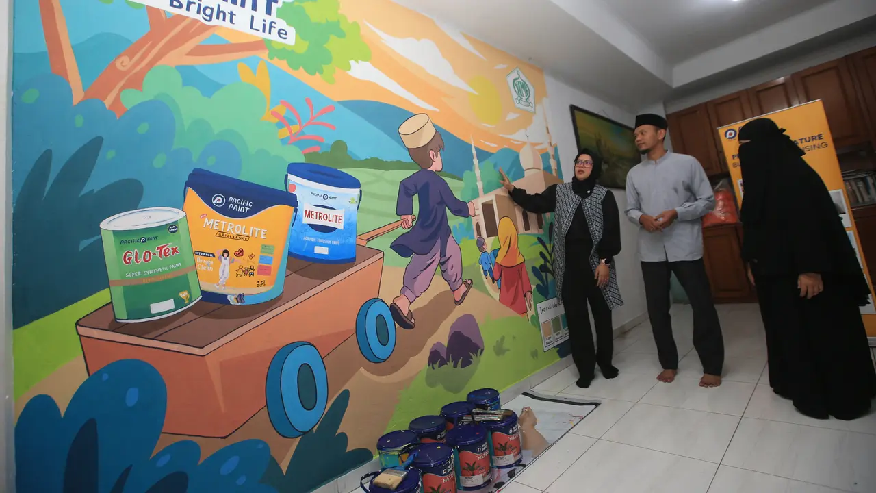 Donasi 12.500 Liter Cat, Siap Warnai Kebaikan di 250 Panti Asuhan