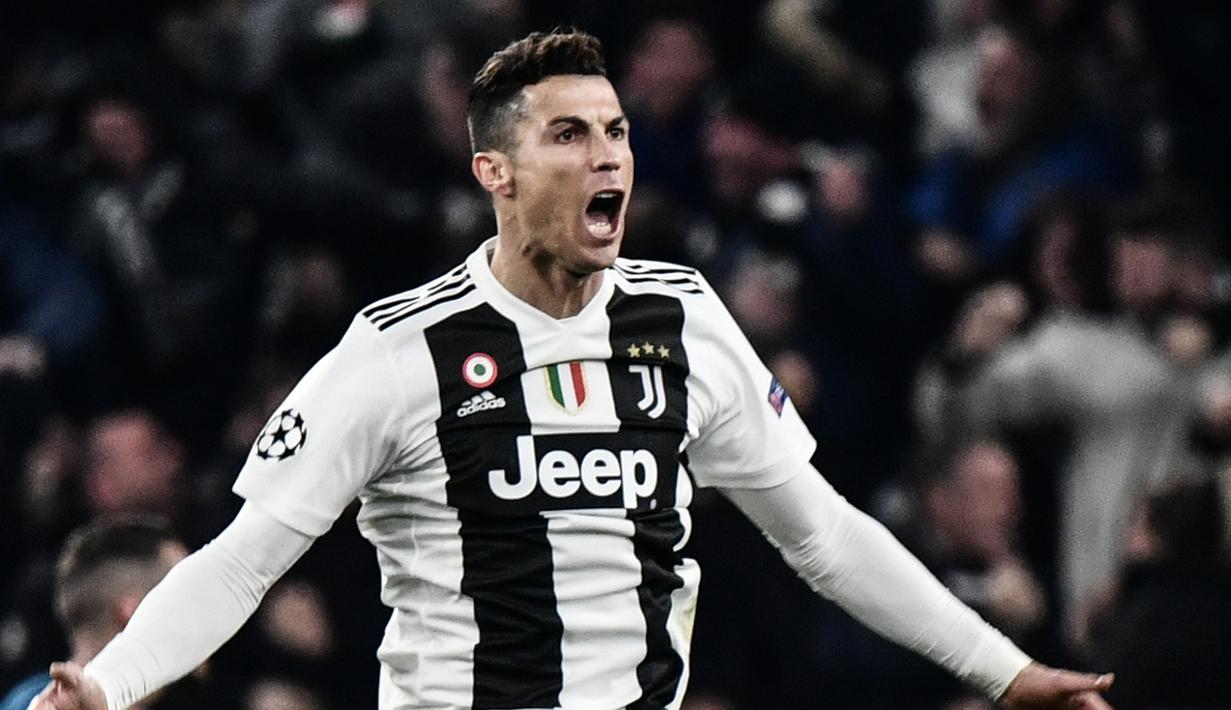 2. Cristiano Ronaldo (Juventus) - 19 gol dan 8 assist (AFP/Marco Bertorello)