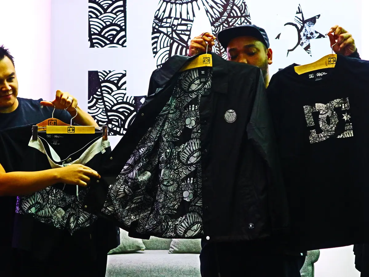 Dari Sekadar Sketsa Darbotz Masuk ke Lini Fashion DC Shoes Fashion Beauty Liputan6