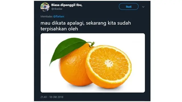 Plesetan Nama-nama Buah Ini Bikin Tepuk Jidat
